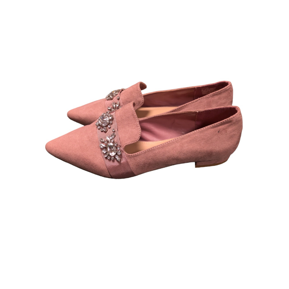 Women's JustFab Flats Shoes Size 8 Pink